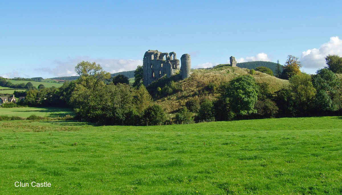 Clun Castle Shropshire